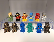 DC Ooshies Lot 12 Bronze Robin Shazam Holo Superman Wonder Woman Beast Boy picture