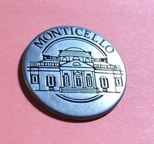 New Listing  Monticello Home and Plantation of Thomas Jefferson Token picture