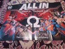 DC ALL IN SPECIAL  #1 COMIC PROMO POSTER 24 x 36 FOLDED 2024 picture