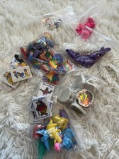 Vintage 1960-1980 Rubber Eraser Lot Diener Rainbow Sea World Christmas Dinosaur picture
