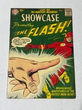 SHOWCASE #8 1957 1ST CAPTAIN COLD Reproduction Cover ORIGINAL PAGES 2nd FLASH picture