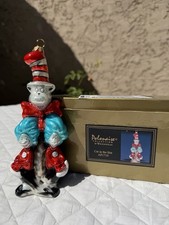 Rare Polonaise Collection by Komozja Cat in the Hat AP1710 Glass Ornament picture