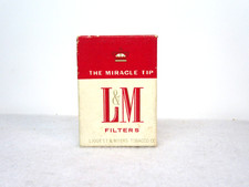 VINTAGE L&M CIGARETTES LIGHTER - CONTINENTAL - UNUSED - ORIG. BOX - NICE COLOR picture