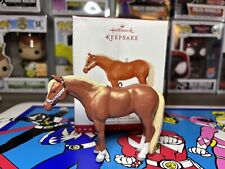 Hallmark Keepsake Ornament 2015 DREAM HORSE American Quarter Horse picture