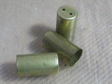 (Quan 50) Neon Brass Electrode Caps (see pics for size)  NEW picture