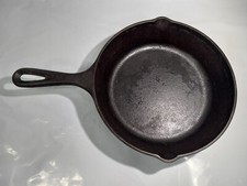 Vintage Lodge 5SK Cast Iron Skillet Pan 8