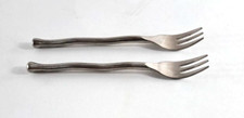 GS Gourmet Settings Cocktail Forks Exotique Platinum 18/10 Stainless Set Of 2 picture