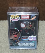 SEALED Funko Pop Marvel Miles Morales Vampire 1633 LE 1000 NYCC 2026 CON Sticker picture