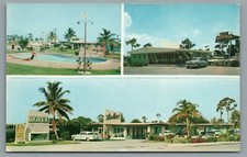 LaMac Motel and Restaurant Pompano Beach FL Postcard picture