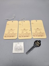 Vintage Grosvenor House London Hotel Memorabilia Set - Key Card, Matchbook, Tags picture