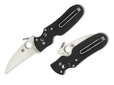 Spyderco P'kal CPM-S30V Satin Blade Black G10 Handles (Pikal) C103GP picture