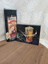 1145 Vtg 1986 Magazzino Tin Can Containers Pasta & Oil Asciutto Fino Italy NIB picture