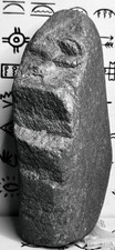 Native American Indian Authentic Hand Carved Stone Artifact/Effigy, 2 lb 13 oz  picture