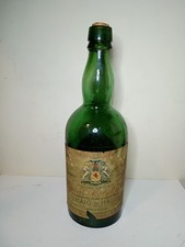 Early Vintage Haig & Haig Scotch Whiskey Bottle Labeled Empty picture