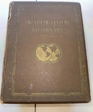 1938 Webster's Twentieth Century Dictionary Unabridged Hardcover Vintage picture