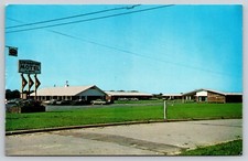 Postcard Livingston Motel Livingston Alabama  AL Hugh & Roslain Baker Owner-Mgr picture