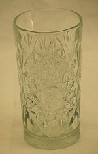 Elegant Crystal Tumbler Cut Star Designs Unknown Maker 6