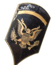 ORIGINAL Korean War US Army Specialist 5th Grade Cap Rank Enamel Badge Pin picture