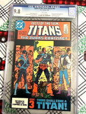 Tales of the Teen Titans #44 (DC  July 1984) CGC 9.8 White First App Nightwing picture