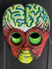 1980 Original Vintage Metaluna Mutant Mask  Collegeville Costumes Halloween picture