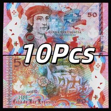 Portuguese South Africa, 10 Pcs x 50 Escudos, 2017 Private Issue Polymer picture