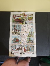 Vintage Kay Dee Linen Vermont Tapestry By Warren Borcher.  (5704) picture