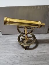 The Discovery of America Commemorative Telescope 1492-1992 Display Brass  picture