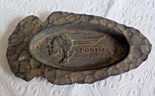Vintage Pontiac Chief of the Sixes Arrowhead Coin Tip Tray Dealership picture
