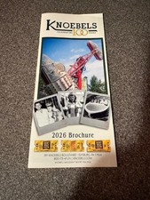 2026 KNOEBELS Amusement Park Color Brochure 100 Anniversary Pictures, Park Info+ picture