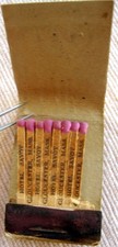 1910-18 DIAMOND MATCH LICENSED APPROVED NO 7  MATCHBOOK  HOTEL SAVOY GLOUCESTER picture