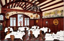 Linen Postcard Interior of Karl Ratzsch's Restaurant in Milwaukee, Wisconsin picture