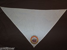 VINTAGE BSA BOY SCOUTS OF AMERICA  NECKERCHIEF BEECH MT SCOUT CAMP HUDSON DELAWA picture
