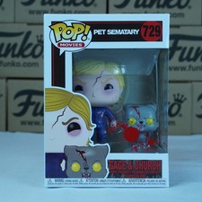 Funko Pop Movies Pet Sematary Gage & Church #729 Bloody Horror Vinyl Figure picture