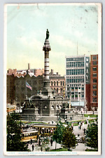 Postcard Soldier's and Sailor's Monument Cleveland Ohio Posted Aug 6 1909 picture