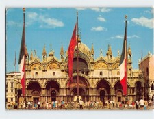 Postcard Piazza e Basilica di San Marco Venice Italy picture