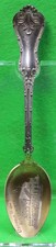 VINTAGE ANTIQUE ENGRAVED RW&S LDA OSCEOLA HS FLORIDA STERLING SPOON picture