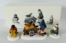 Dept 56 Heritage Christmas Village Accessories People Harvest Seed Cart #56456 picture