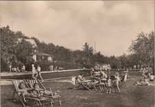 EK090425/02 POSTCARD, postcard, Stecklenberg, Harz, Waldbad picture