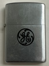 VTG 1950-1957 Zippo Lighter GE General Electric Patent Pend. 2517191 Large Font picture