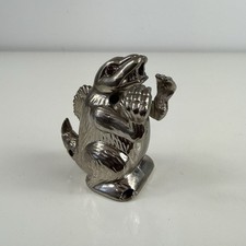 Vintage Godzilla Style Kaiju Torch Lighter LED Light Sound Chrome - Untested picture
