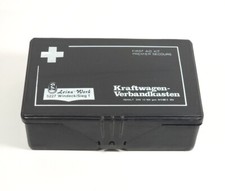 Vintage Hartmann German First Aid Kit  Kraftwagen Verbandkasten picture