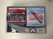 Valley Forge 4 x 6 American Flag Presidential Series Nylon Construction Durable picture
