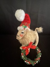 New 6” Annalee “Festive Lion”Christmas Plush picture