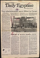 Daily Egyptian -March 2, 1974-Vintage Southern Illinois University Newspaper SIU picture