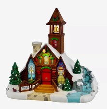 LEMAX Bear Creek Chapel, Battery Operated (4.5V) #45265 Brand New Beautiful picture
