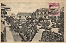 PC MOZAMBIQUE PORTUGUESE COLONY AFRICA BEIRA PUBLIC GARDENS, Vintage Pc (b54339) picture