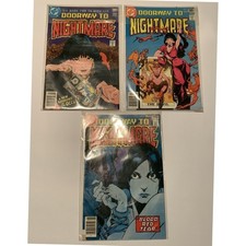 DC Doorway to Nightmare #1, 2, 3 Madame Xanadu (x3 Vintage Comic Book Lot) picture