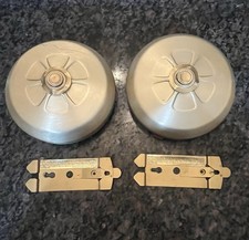 Lot of 2 Vintage Fire Alarms Vulcan Autosonic Mark 30-A Heat Activated picture