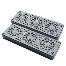 Cigar Humidifier,2-Pack Black Rectangle,Cigar Humidor Humidifiers, Triple Window picture