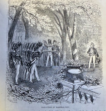 1854 Napoleon Bonaparte Second Abdication illustrated picture